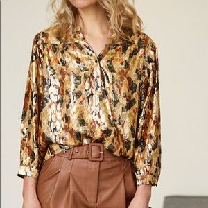 Gabby yellow blouse